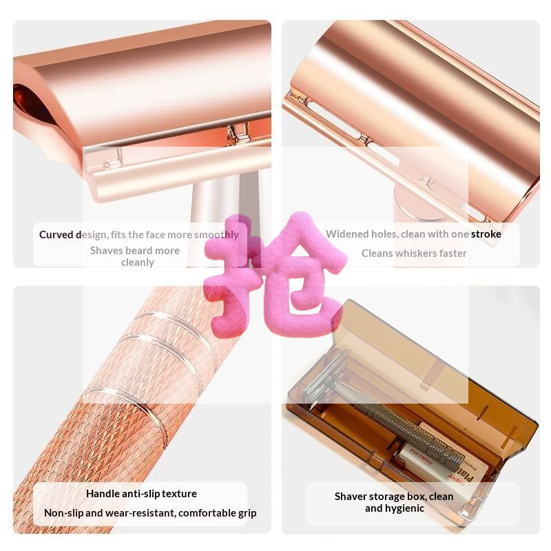 Hair Care Daily - Reusable Eco Friendly Double Edge Safety