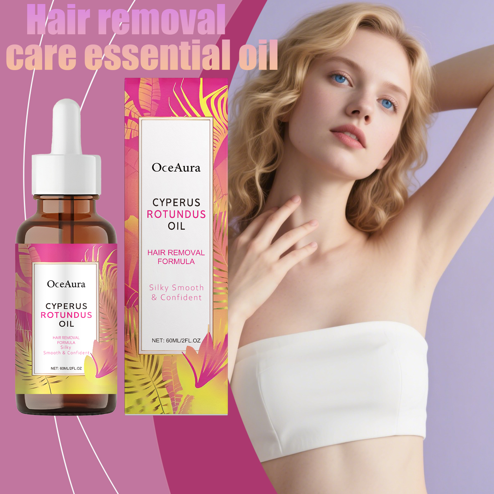 Hair Care Daily - Hair Removal Care Essential Oil Gently
