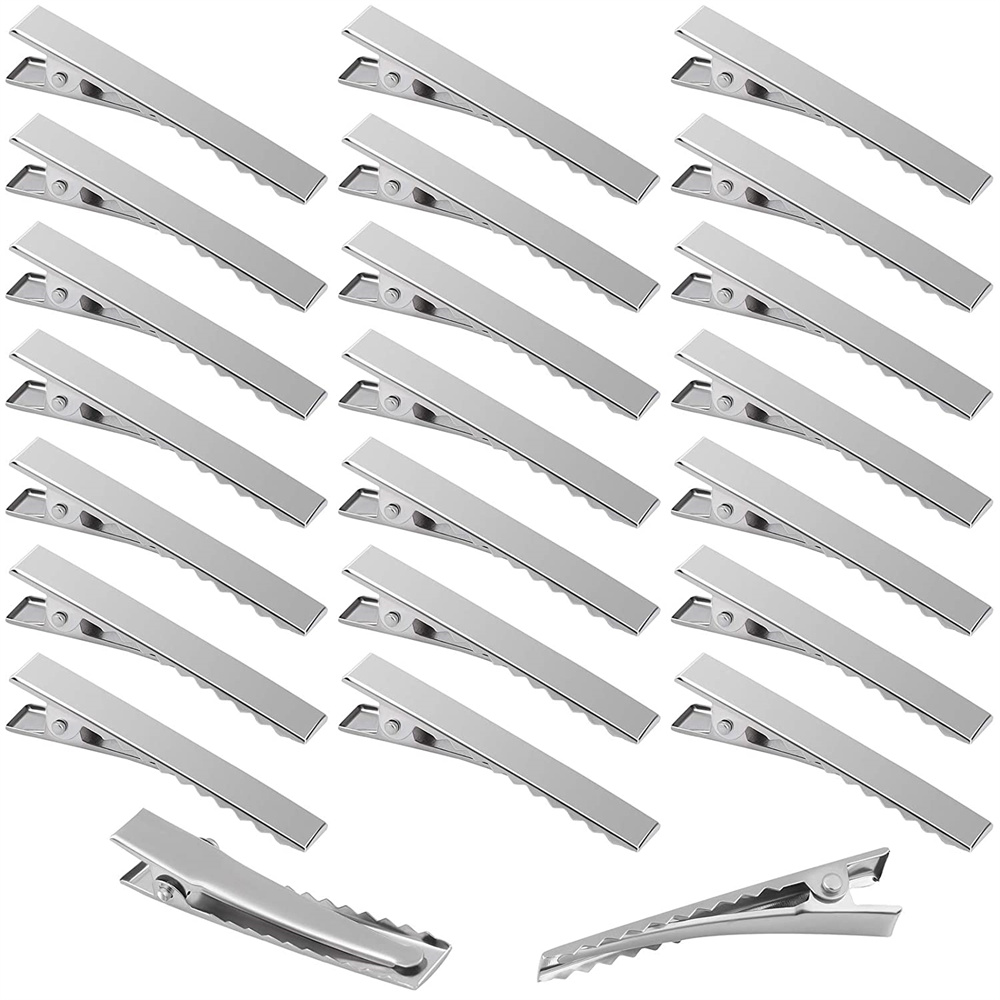 20pcs Metal Alligator Blanks H - Hair Care Zinc incelemesi ve fiyatı