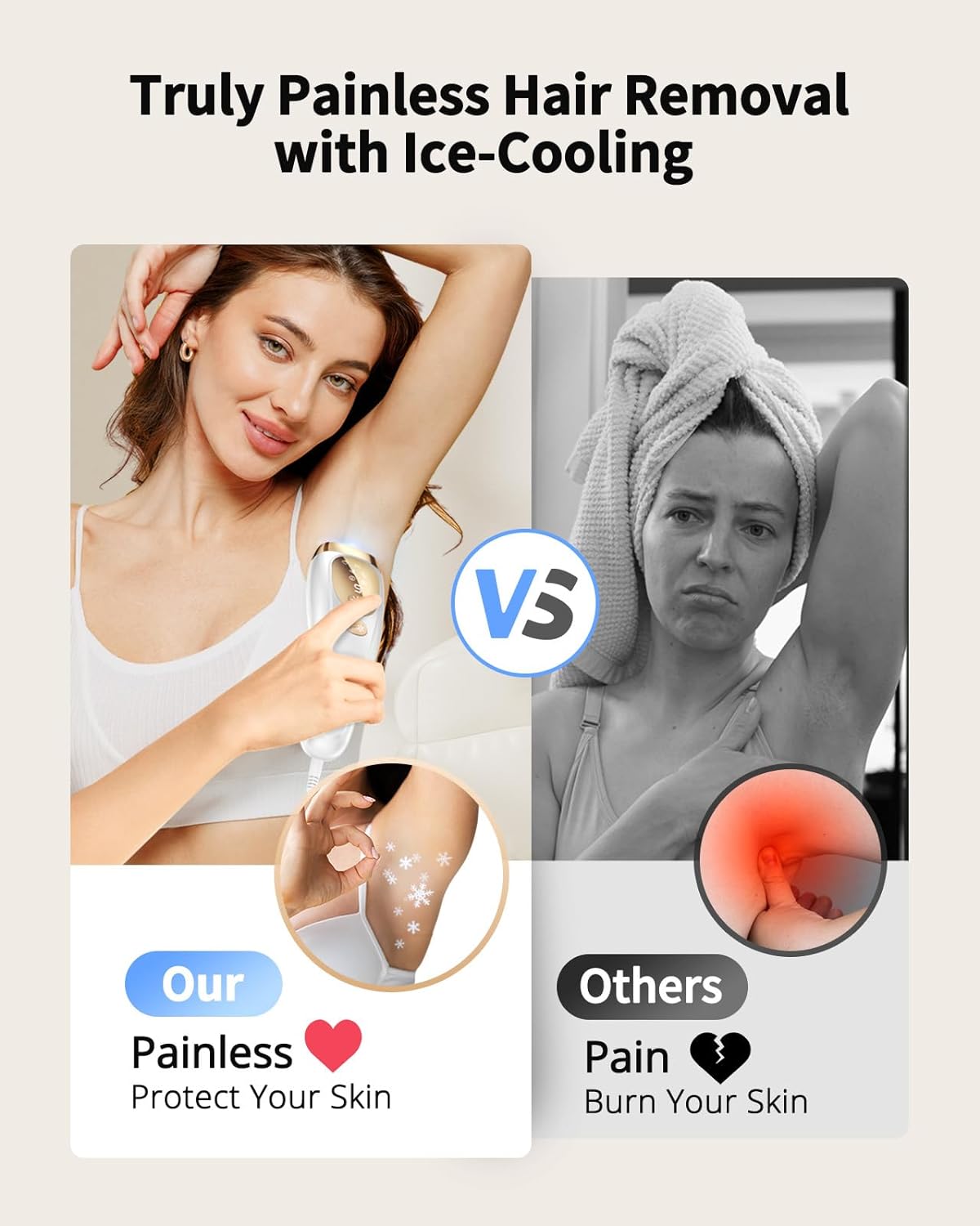 Laser Hair Removal with Ice Co - Hair Care Or Haircare incelemesi ve fiyatı