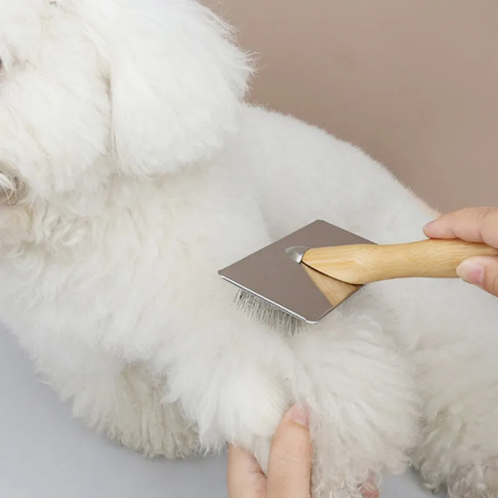 Dog Comb Solid Wood Dog Brush  - Bamboo Hair Brush incelemesi ve fiyatı