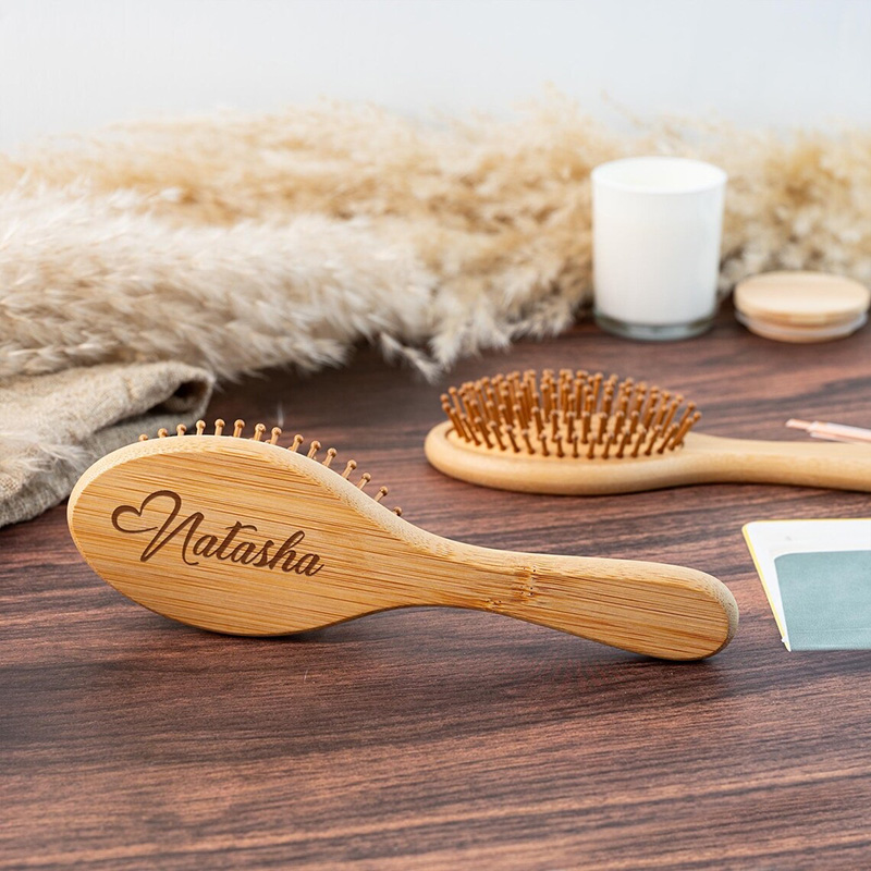  Personalize Wood Air Cushion - Bamboo Hair Brush incelemesi ve fiyatı