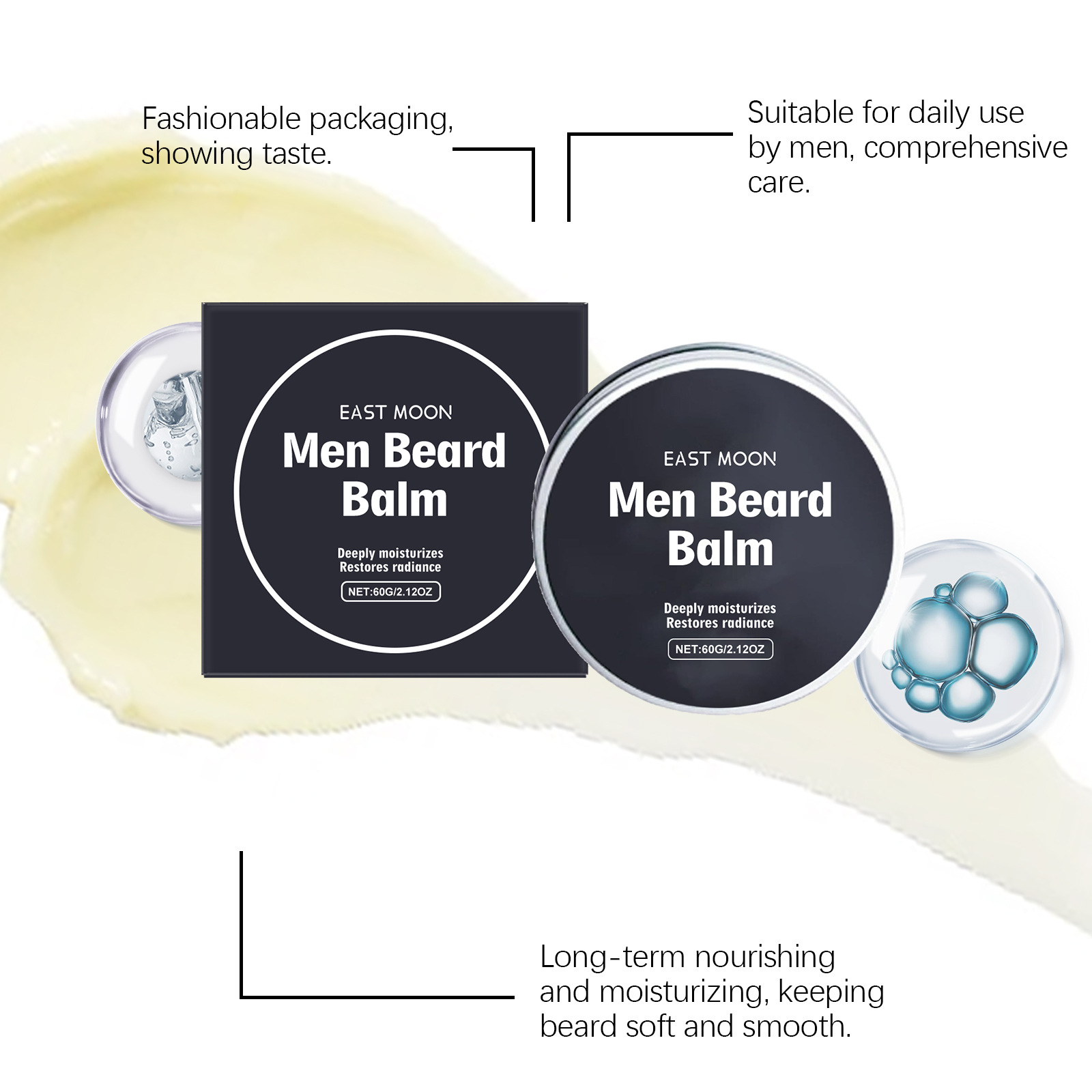 Beeswax Men Beard Balm Moistur - Hair Care Daily incelemesi ve fiyatı