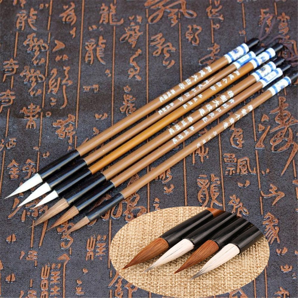 6pcs/Set Painting Brush Bamboo - Bamboo Hair Brush incelemesi ve fiyatı