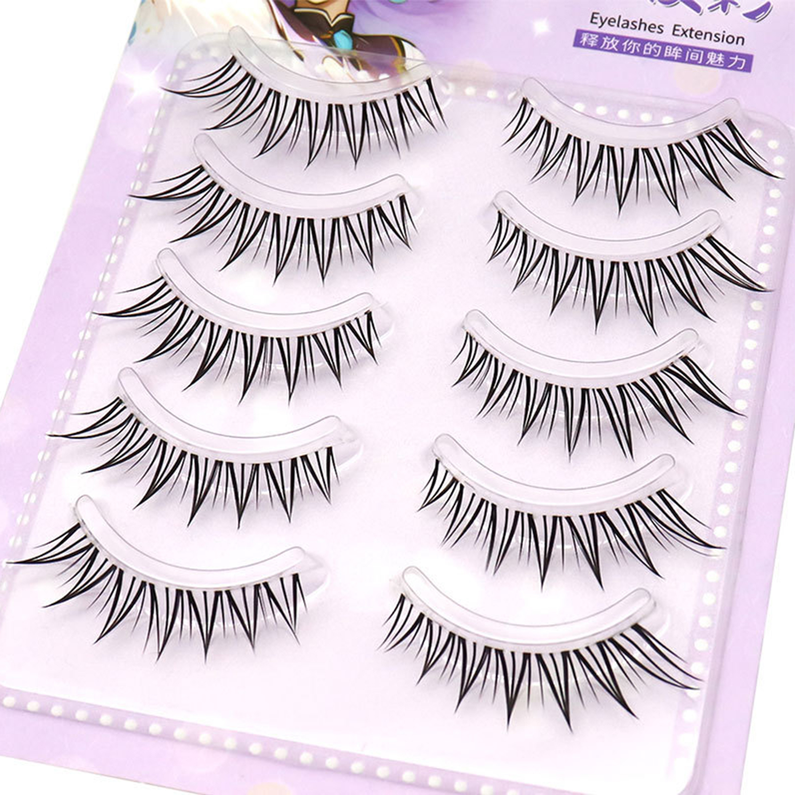 5pair Foxes False Eyelashes Fu - Hair Care Korea incelemesi ve fiyatı