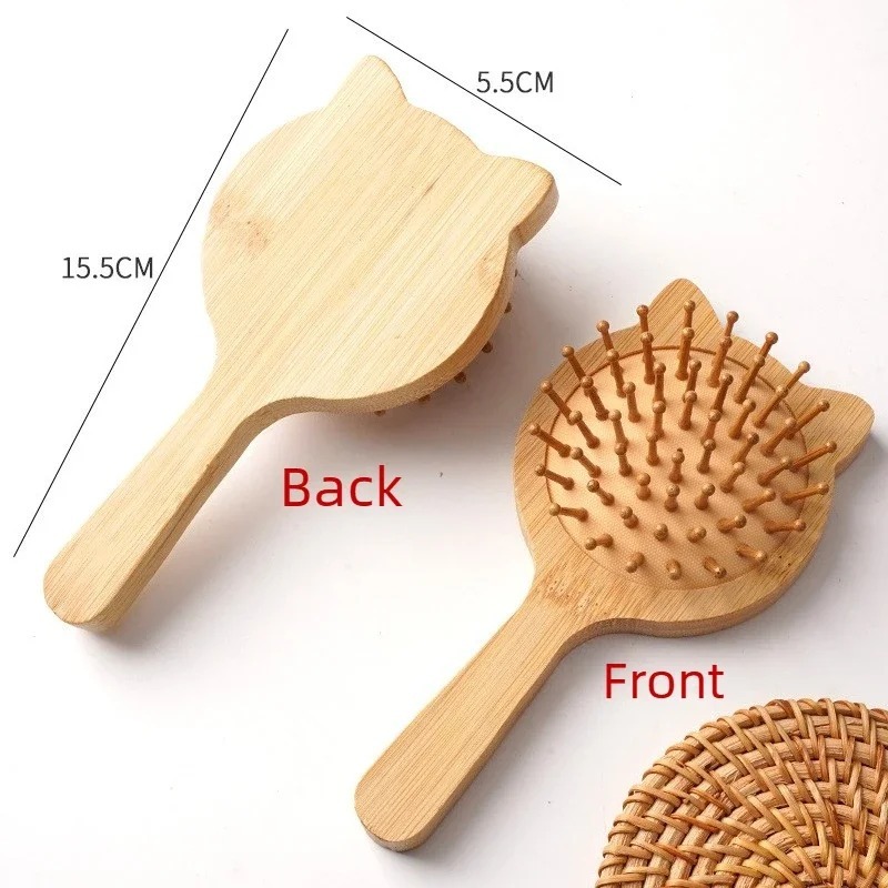 1Pc New Hair Care Wood Comb Pa - Bamboo Hair Brush incelemesi ve fiyatı