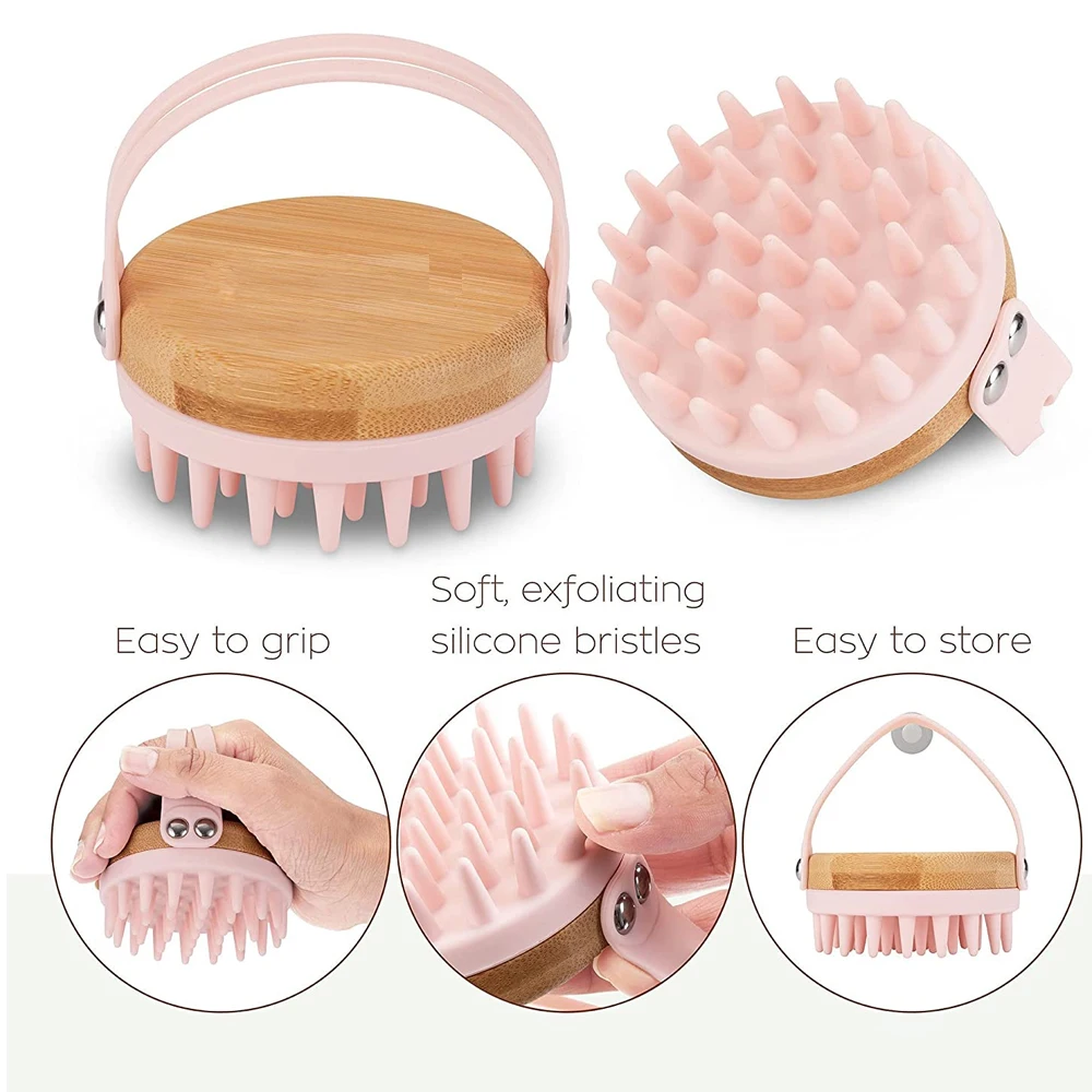 New Scalp Massager Shampoo Bru - Bamboo Hair Brush incelemesi ve fiyatı