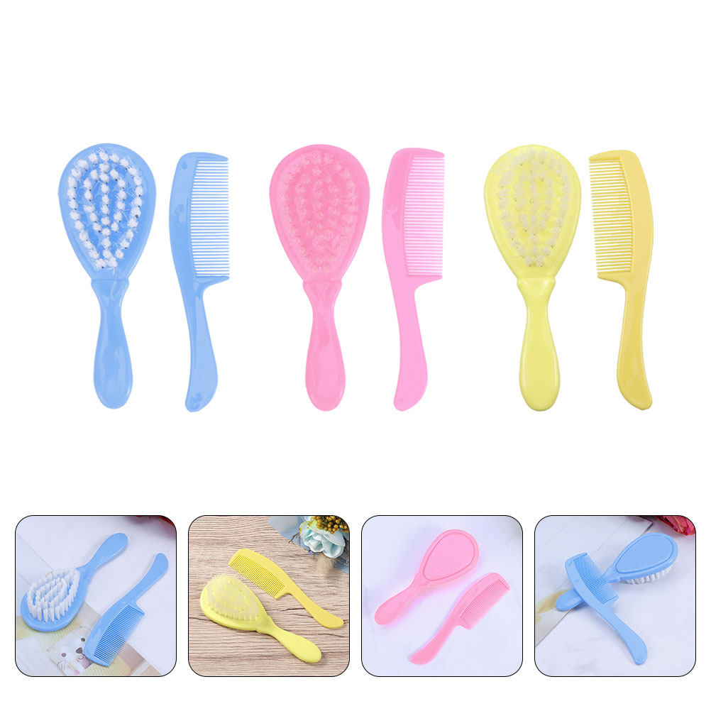 6Pcs Baby Hair Comb Brush Set  - Hair Care Baby incelemesi ve fiyatı