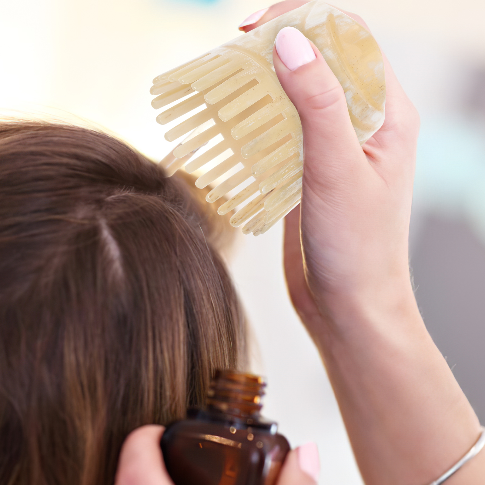 Portable Oxhorn Haircomb With  - Hair Care Tips incelemesi ve fiyatı