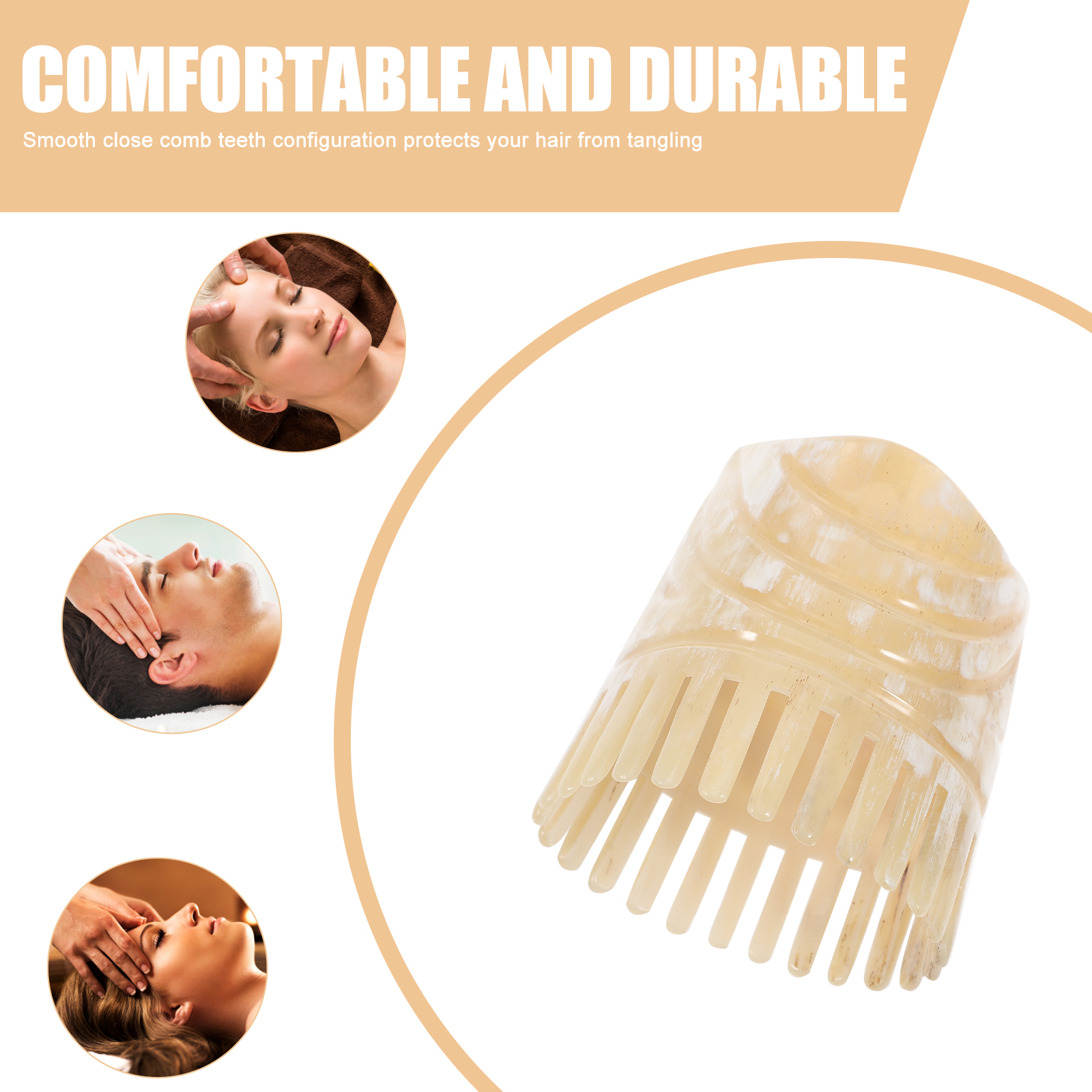 Portable Oxhorn Haircomb With  - Hair Care Tips incelemesi ve fiyatı