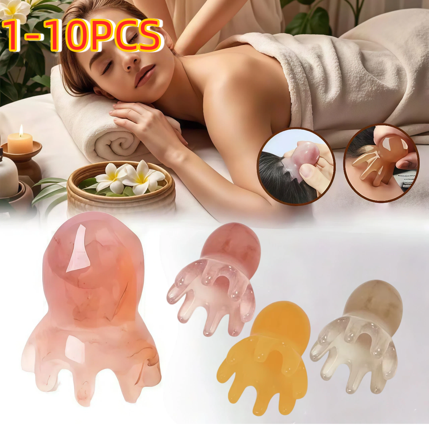 Cute Octopus Scalp Massage Com - Hair Care Korea incelemesi ve fiyatı