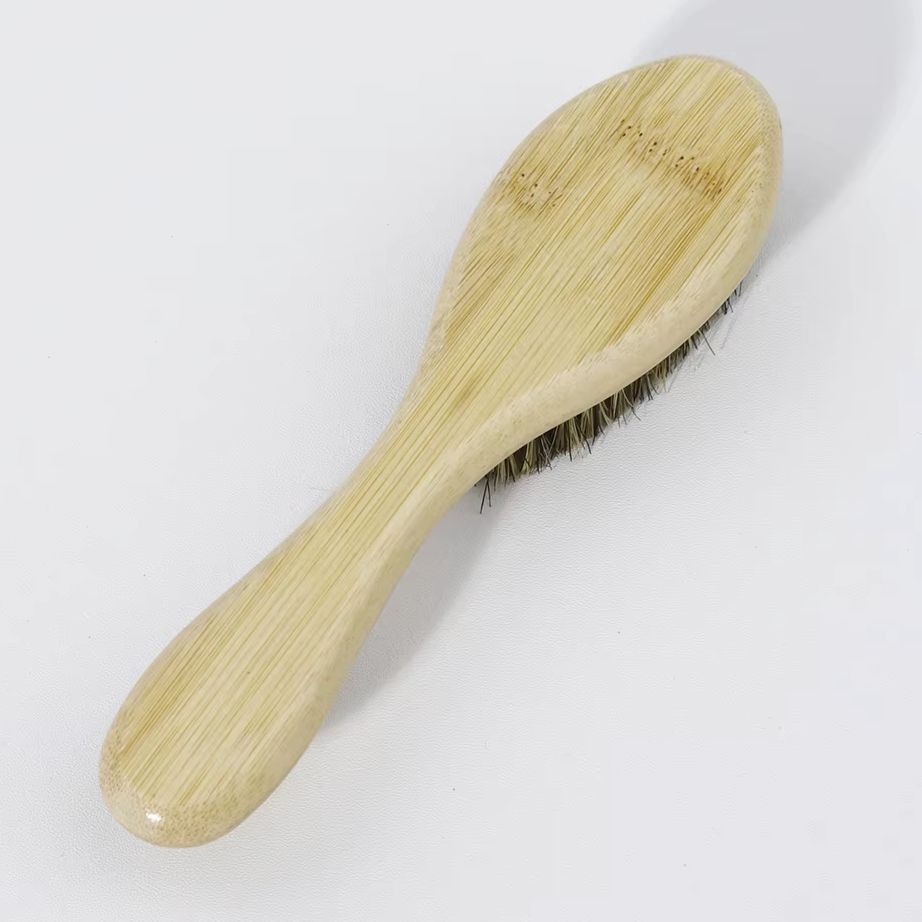 1 piece oval bamboo and wood b - Bamboo Hair Brush incelemesi ve fiyatı
