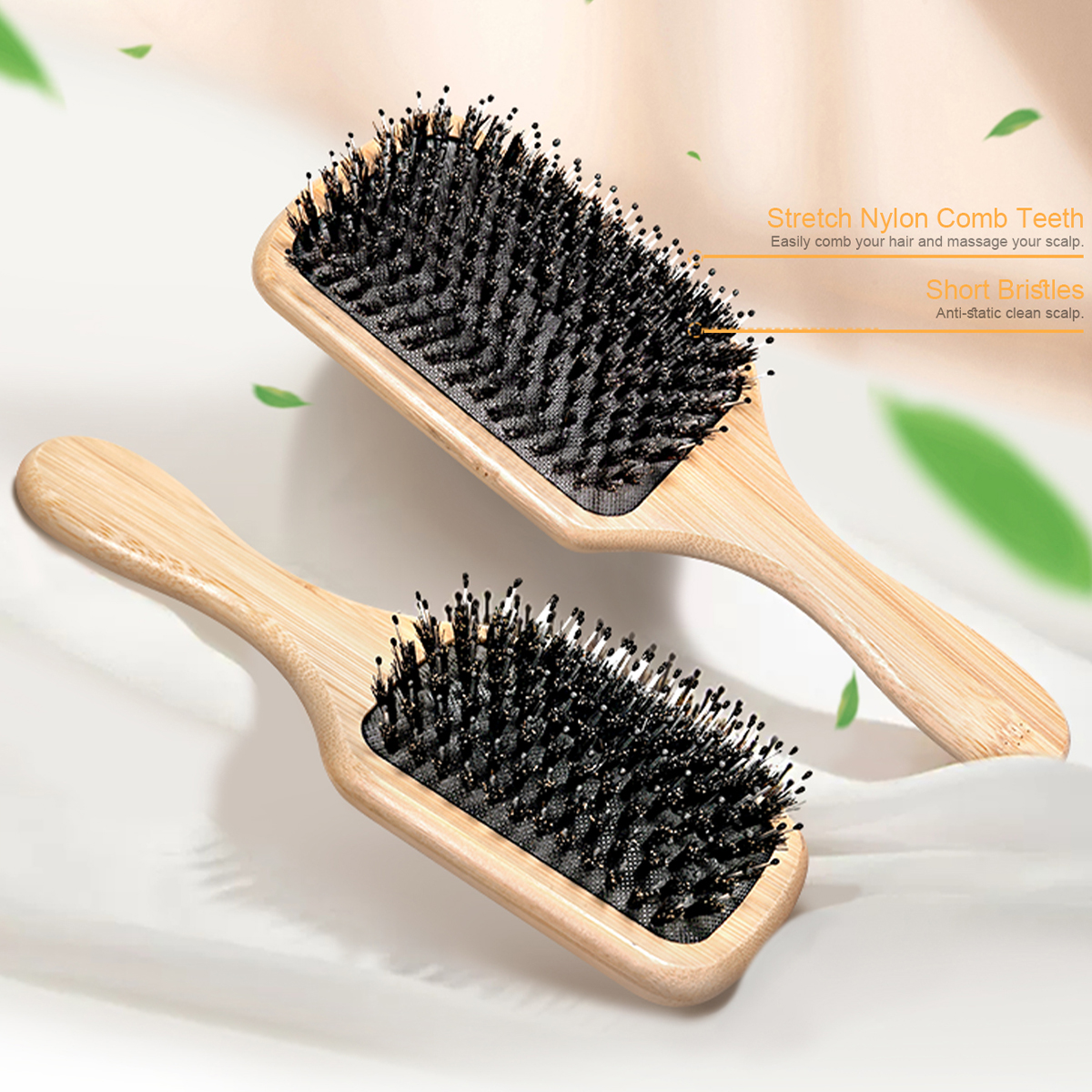 Square Air Cushion Bamboo Comb - Bamboo Hair Brush incelemesi ve fiyatı
