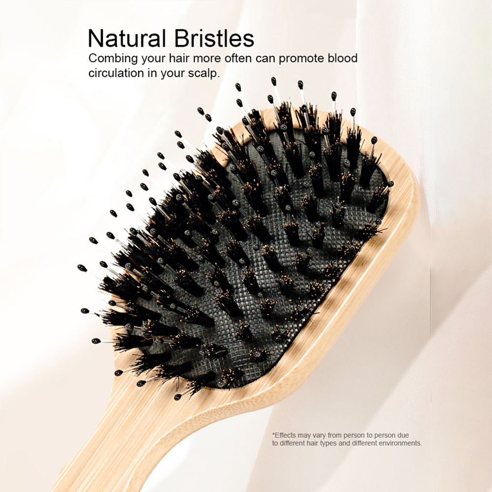 Square Air Cushion Bamboo Comb - Bamboo Hair Brush incelemesi ve fiyatı