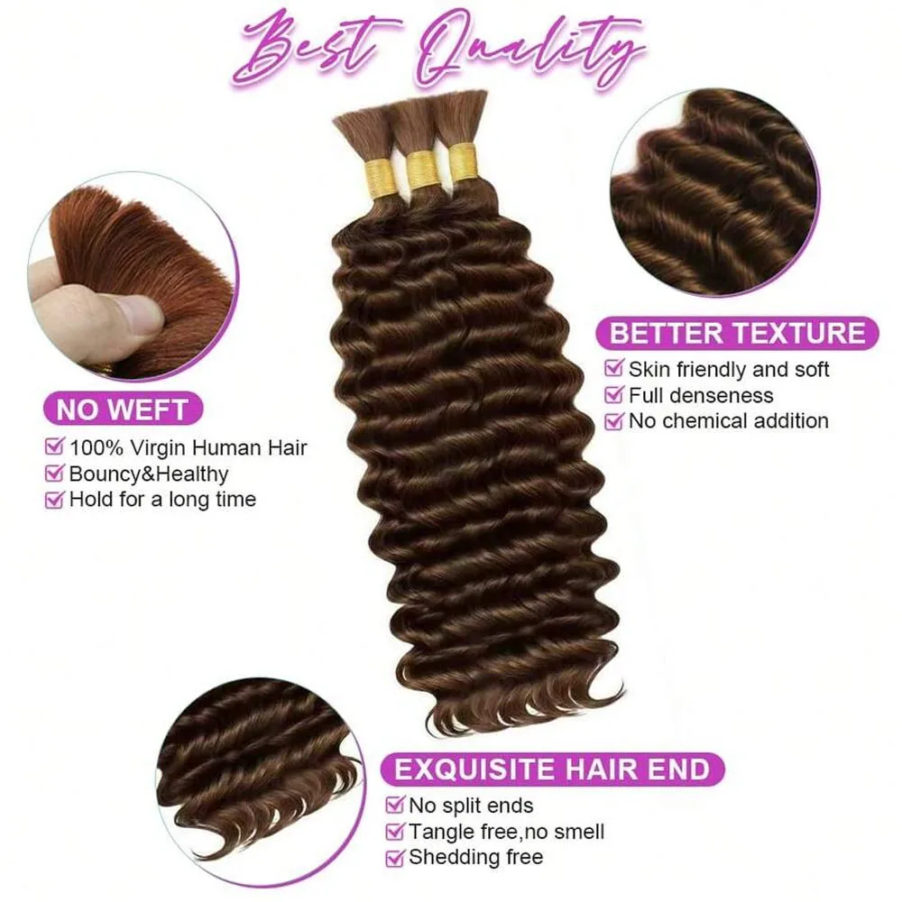 Chocolate Brown Deep Wave Bulk - Hair Care Daily incelemesi ve fiyatı