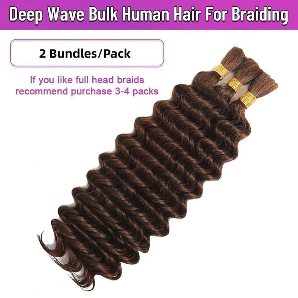 Chocolate Brown Deep Wave Bulk - Hair Care Daily incelemesi ve fiyatı