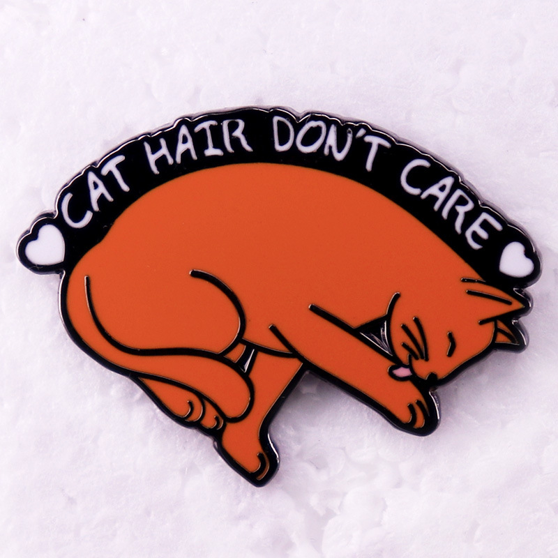 C4856 Cat Hair Don’t Care Badg - Hair Care Zinc incelemesi ve fiyatı