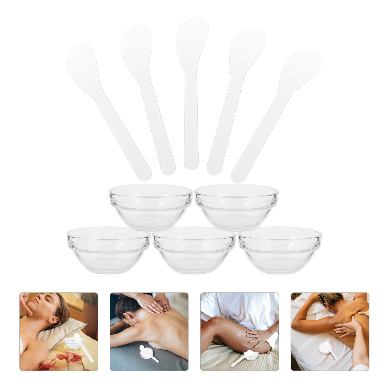 1Set Spa DIY Mixing Bowl No Ha - Hair Care Daily incelemesi ve fiyatı