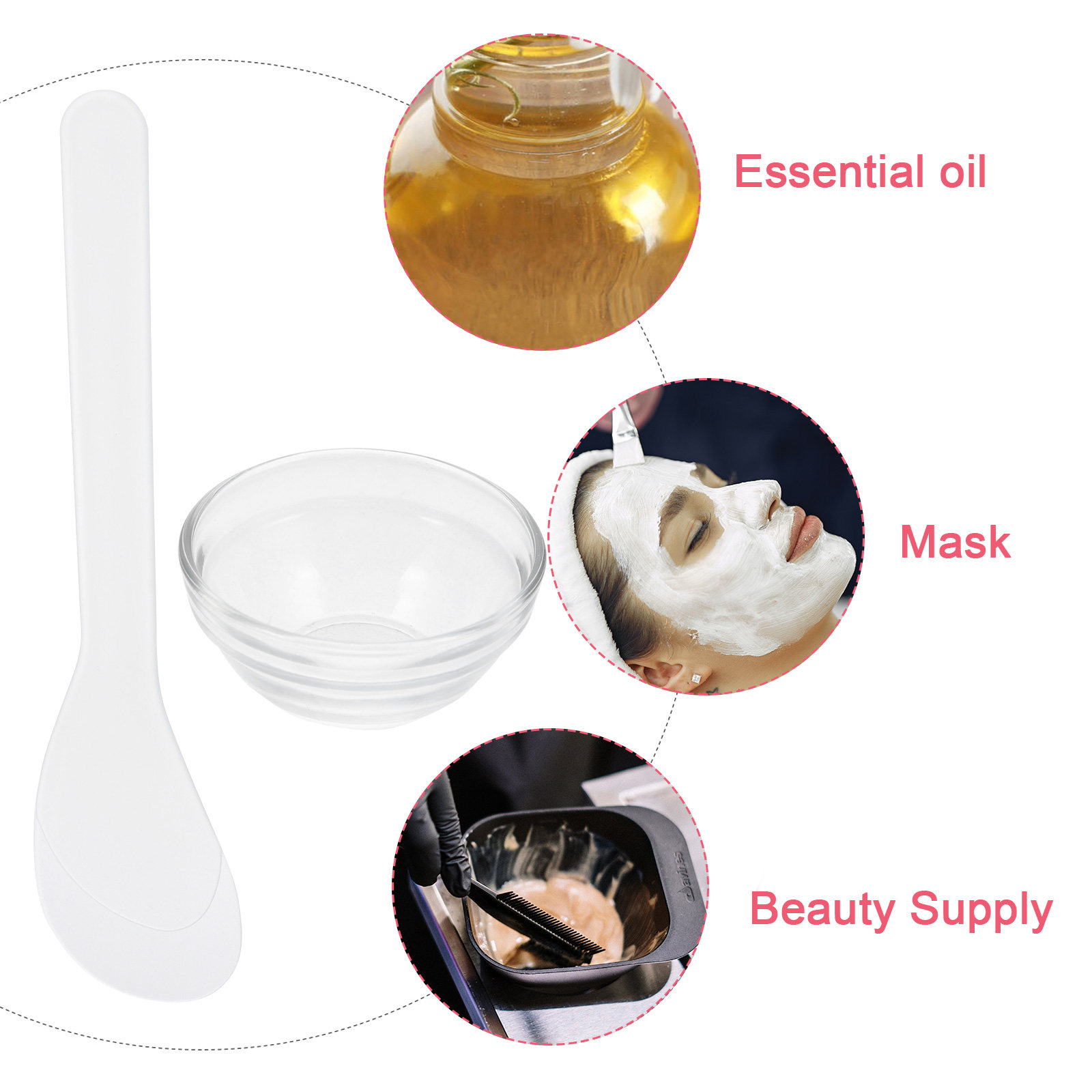 1Set Spa DIY Mixing Bowl No Ha - Hair Care Daily incelemesi ve fiyatı