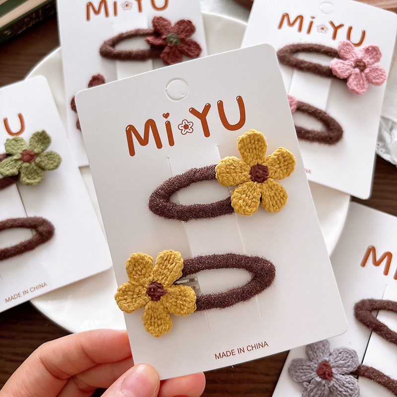 Korean Infant Hair Clips 2PCS  - Hair Care Baby incelemesi ve fiyatı