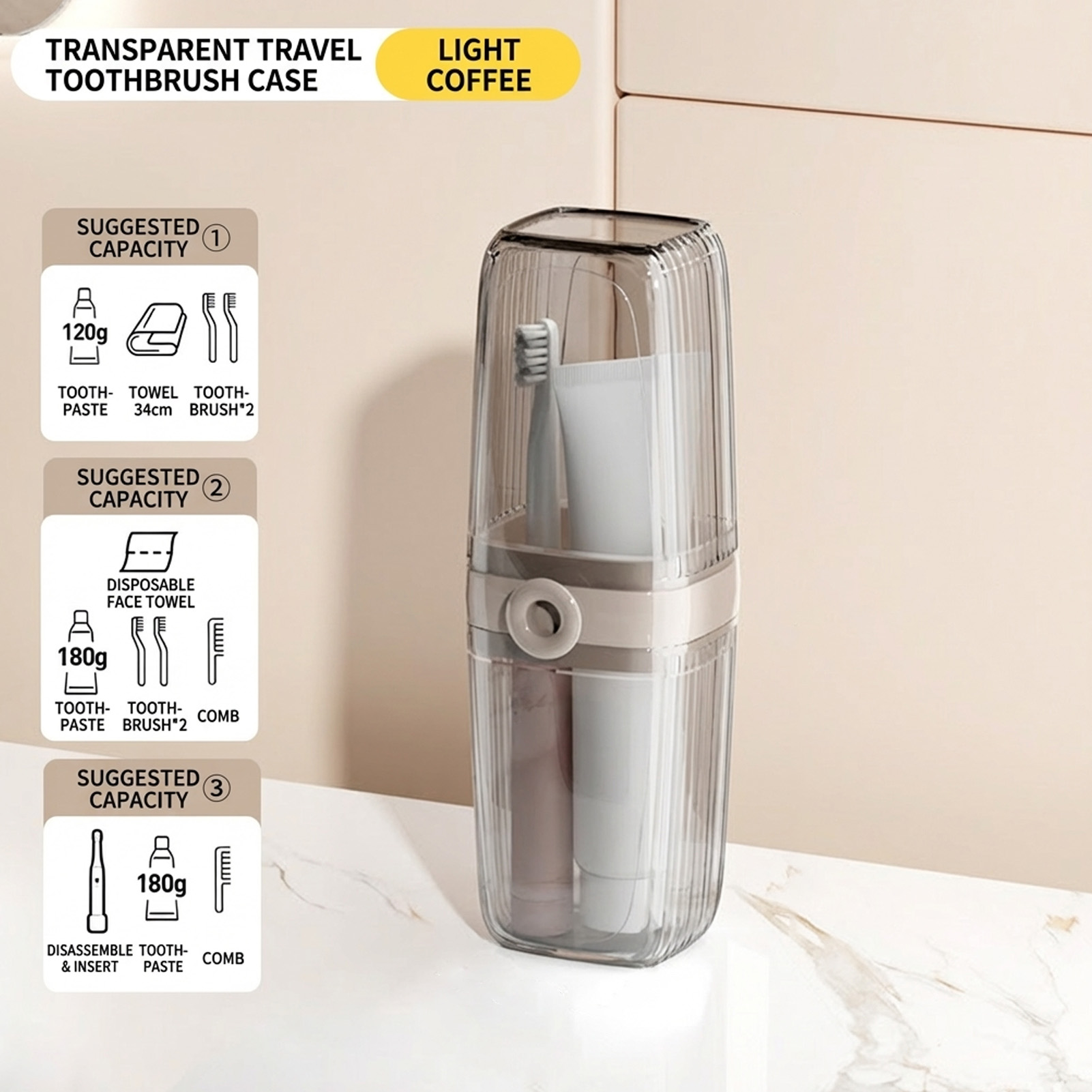 Portable Mouthwash Cup Soap Bo - Hair Care Daily incelemesi ve fiyatı
