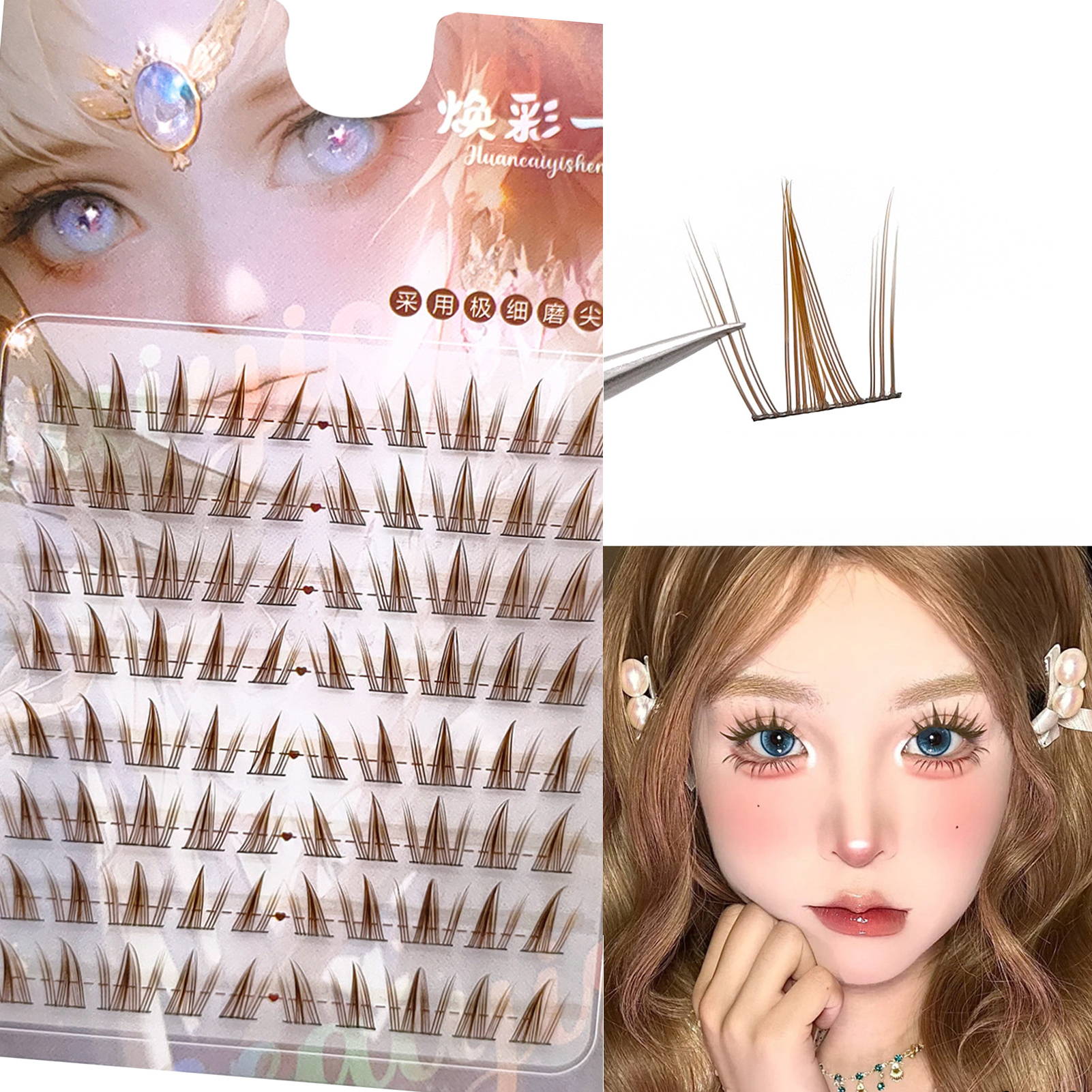 Brown Sunflower DIY Lash Clust - Hair Care Korea incelemesi ve fiyatı