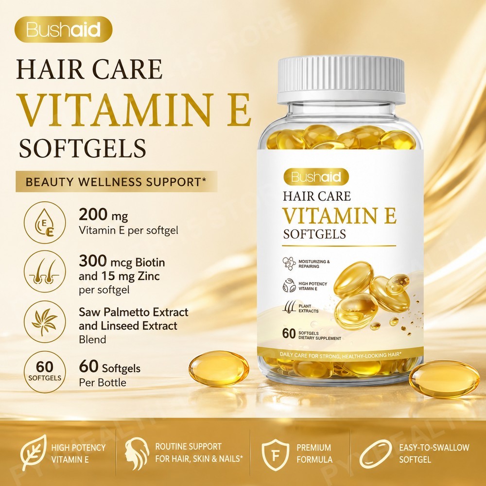 BushAid Hair Care Vitamin E So - Hair Care Zinc incelemesi ve fiyatı