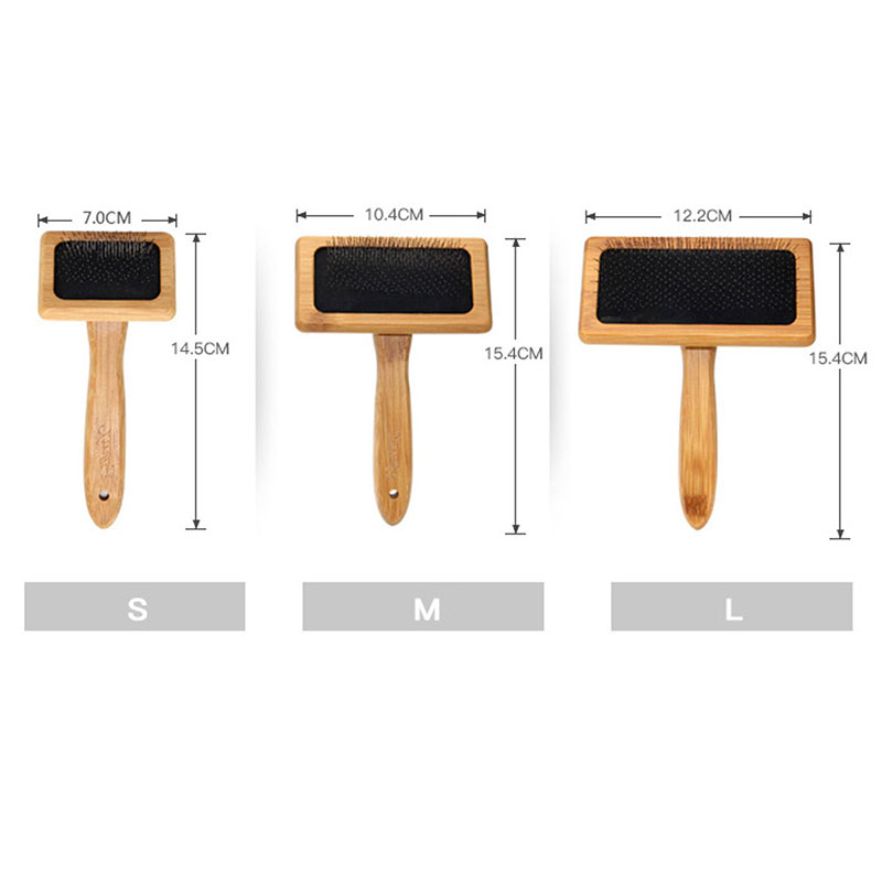 Pet Dog Brush Bamboo Comb Shed - Bamboo Hair Brush incelemesi ve fiyatı