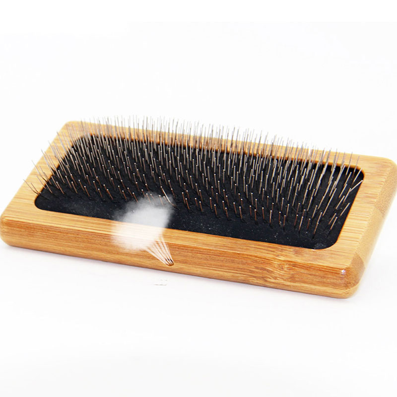 Pet Dog Brush Bamboo Comb Shed - Bamboo Hair Brush incelemesi ve fiyatı